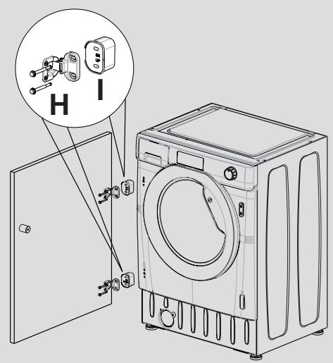 DAHLAVE LINGESECHANTINTGBWW8514I - Instructions de montage de la porte du meuble - 4