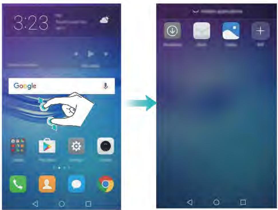 HUAWEI 6 2017 GRiScopic - Masquer des applications - 1