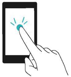 HUAWEI 6 2017 GRiScopic - Mouvements sur l'écran tactile - 2