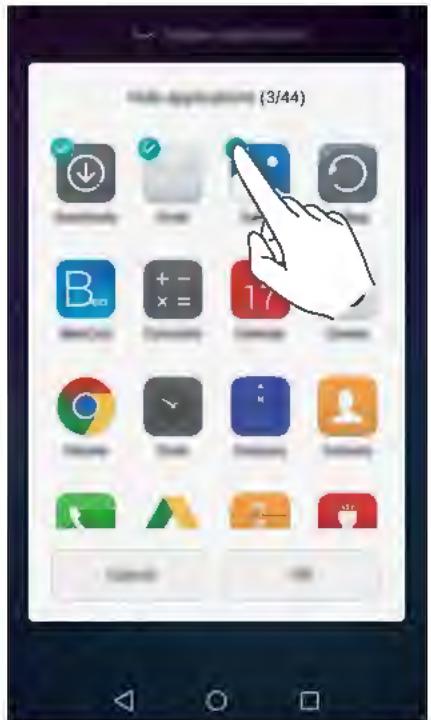 HUAWEI 6 2017 GRiScopic - Masquer des applications - 2