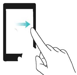 HUAWEI 6 2017 GRiScopic - Mouvements sur l'écran tactile - 4