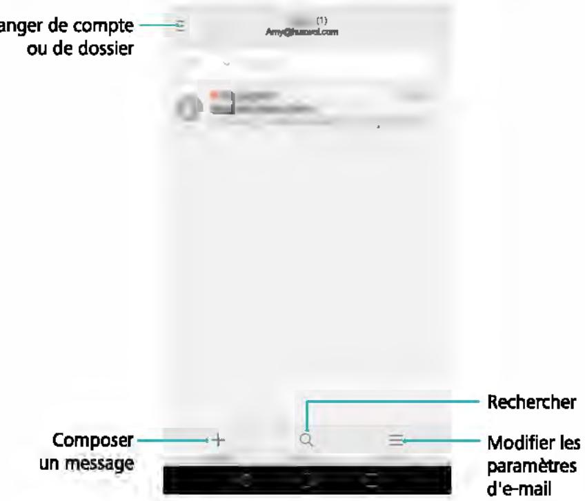 HUAWEI 6 2017 GRiScopic - Ajouter un compte de messagerie personnel - 1