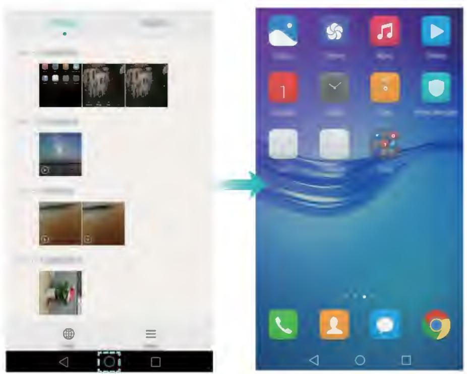 HUAWEI 6 2017 GRiScopic - Basculer entre les applications - 1