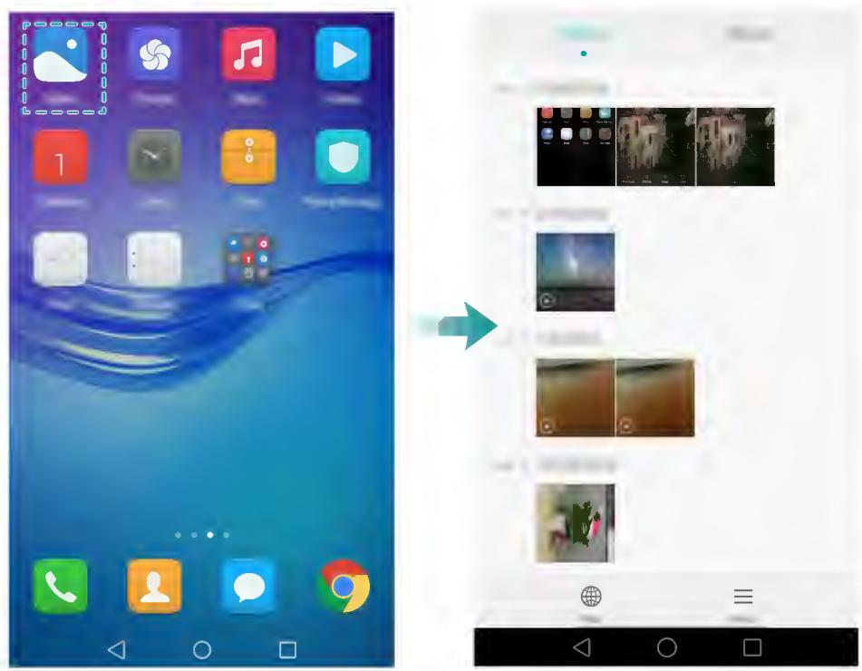 HUAWEI 6 2017 GRiScopic - Ouvrir une application depuis l'écran d'accueil - 1