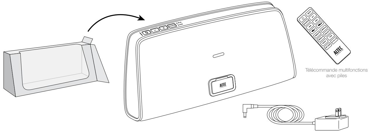 ALTEC LANSING IMT 630 ROUGE - Contenu de l'emballage - 1