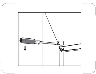 PROLINE UFZ163NFWH - INVERSION DE LA PORTE - 3