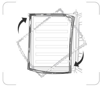 PROLINE UFZ163NFWH - DOOR CONVERSION - 9