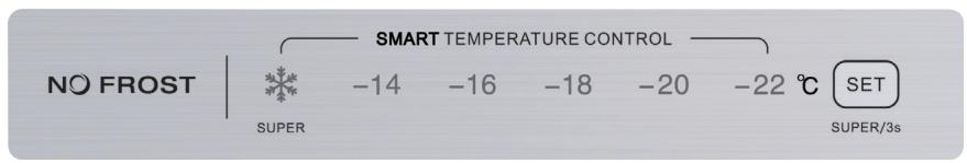 PROLINE UFZ163NFWH - Temperatuurregeling - 1