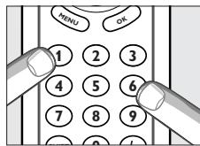 PHILIPS RU545 - Sélection de l'appareil (selecteur de mode) - 2