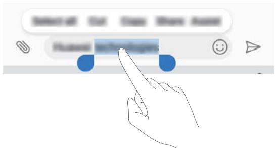 HUAWEI 6 PRO 2017 ARGENT - Modifier un texte - 1