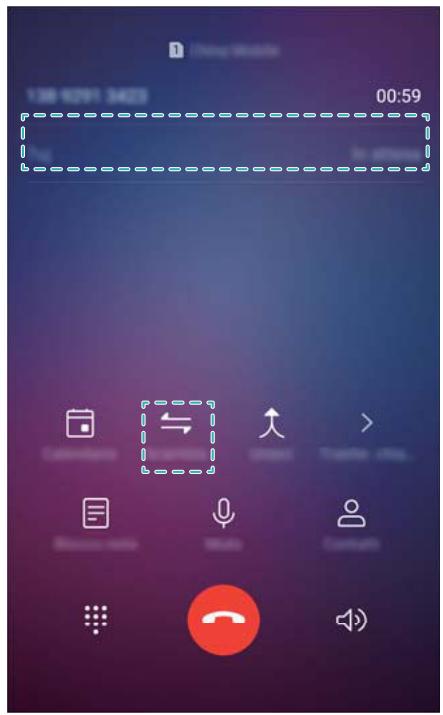 HUAWEI 6 PRO 2017 ARGENT - Basculer entre deux appeals - 1