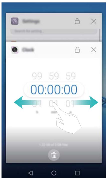 HUAWEI 6 PRO 2017 ARGENT - Arrête les tâches récentes - 1