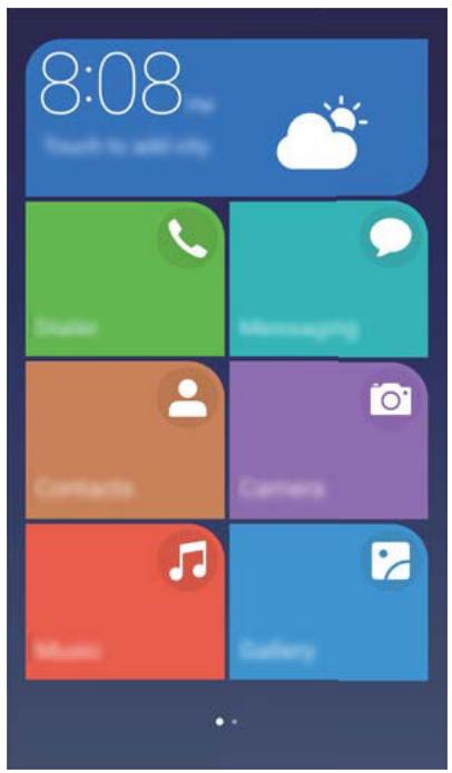 HUAWEI 6 PRO 2017 ARGENT - Passer à l'écran d'accueil simple - 1