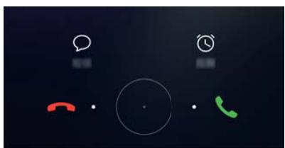 HUAWEI 6 PRO 2017 ARGENT - Répondre à un appel ou le rejoeter - 1