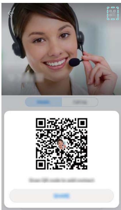 HUAWEI 6 PRO 2017 ARGENT - Partager votre code QR - 1