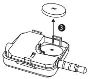 BEURER PM 200 - REEMPLACEMENT DE LA PILLE DU RÉCEPTEUR - 6