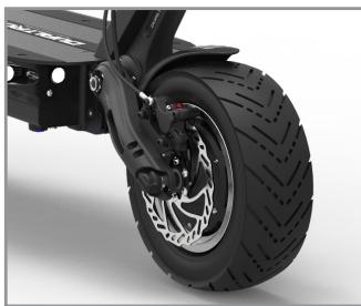 DUALTRON Thunder - Causes et solutions lors d'un bruit anormal du frein à disque - 1