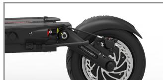 DUALTRON Thunder - Méthode d'ajustement du frein - 1