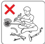 DUALTRON Thunder - passagers est interdite - 1