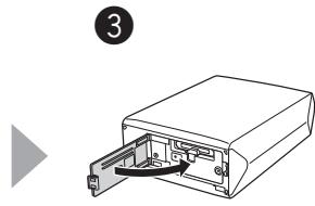 FUJIFILM SP2 SILVER - Insertion de la batterie - 3