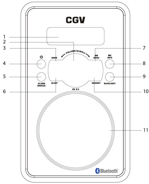 CGV DR2BT ROUGE - Vue d'ensemble - 1