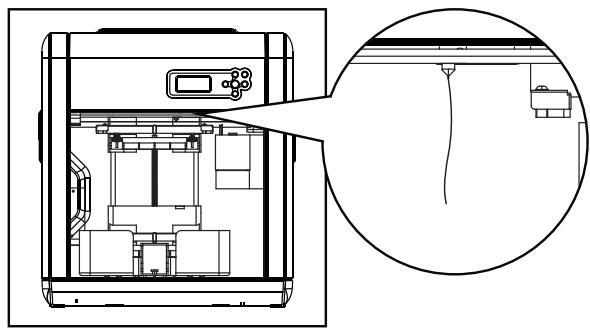 XYZ PRINTING DA VINCI 1.0c - 6-1.1 LOAD FILAMENT (CHARGER FILAMNT) - 7