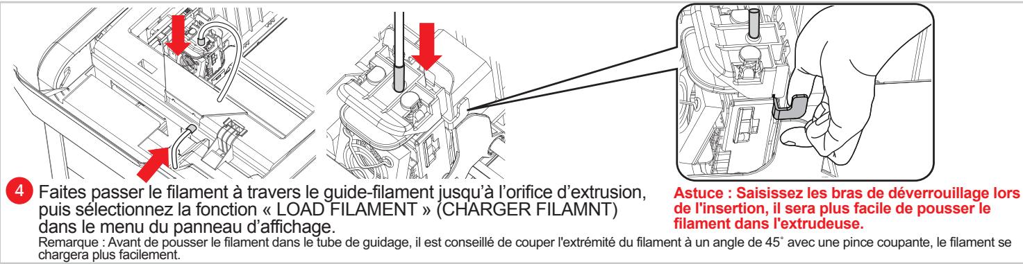 XYZ PRINTING DA VINCI 1.0c - Chapitre 5 Charger le filament - 2