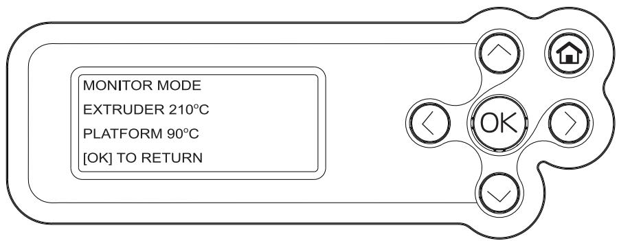XYZ PRINTING DA VINCI 1.0c - 6-4 MONITOR MODE (MODE SURVEILL) - 1