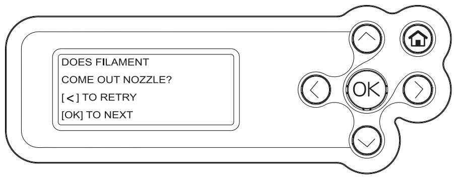 XYZ PRINTING DA VINCI 1.0c - 6-1.1 LOAD FILAMENT (CHARGER FILAMNT) - 6
