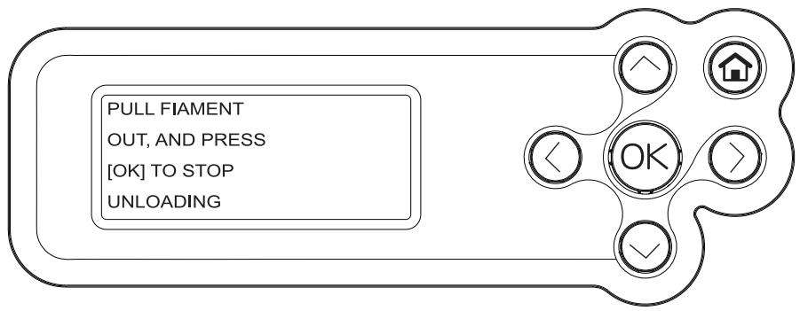 XYZ PRINTING DA VINCI 1.0c - 6-1.2 UNLOAD FILAMENT (DECHARGR FILAMNT) - 3