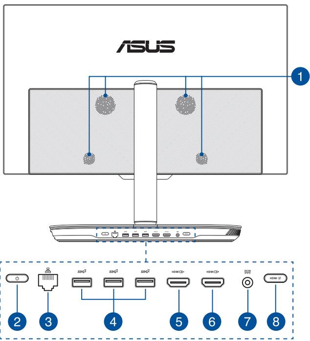 ASUS Z272SDK-BA208T - Vue arrière - 1