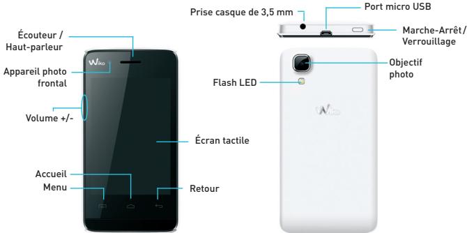 WIKO GOA BLANC - Découvir vosures電話 - 1