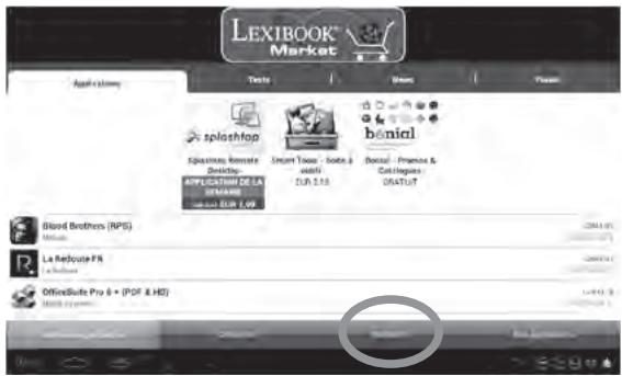 LEXIBOOK MASTERV2 3CARD - - Rechercher des applications sur le Lexibook® Market - 2