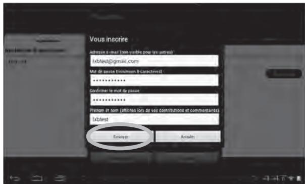 LEXIBOOK MASTERV2 3CARD - Sélectionne « Je souhaite m'inscrite » - 4