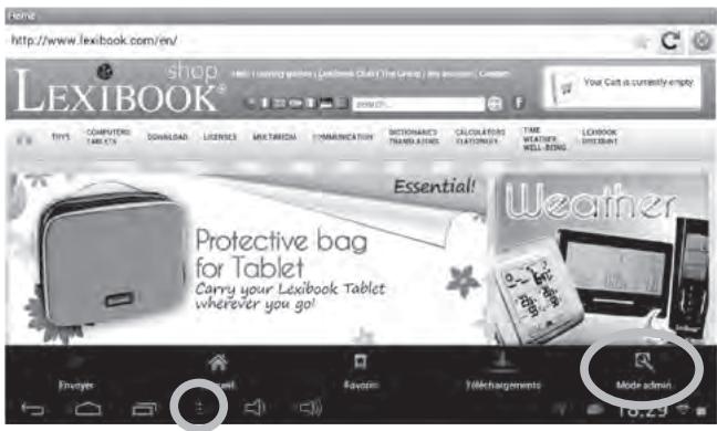 LEXIBOOK MASTERV2 3CARD - Le navigateur internet Lexibook® Protect - 6