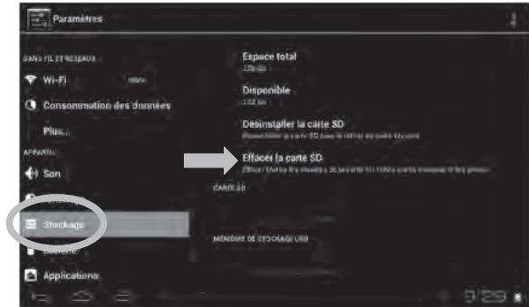 LEXIBOOK MASTERV2 3CARD - - Formater la carte mémoire - 1