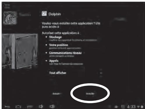 LEXIBOOK MASTERV2 3CARD - - Installer une application sur la tablette - 1