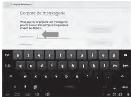 LEXIBOOK MASTERV2 3CARD - Faire apparaitre le clavier - 1