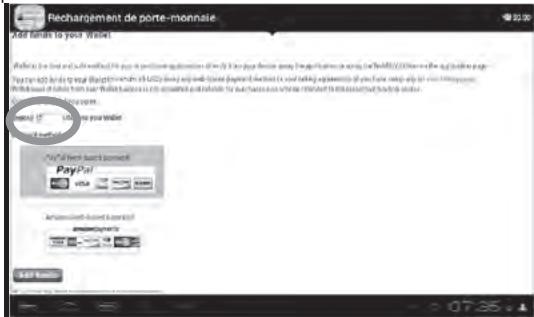 LEXIBOOK MASTERV2 3CARD - - Ajouter du crédit dans le compte - 3