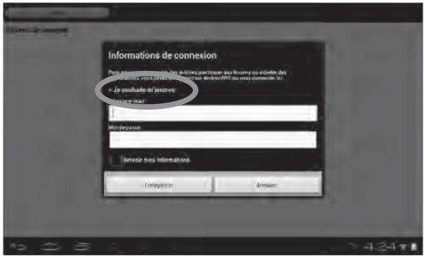 LEXIBOOK MASTERV2 3CARD - Sélectionne « Je souhaite m'inscrite » - 1