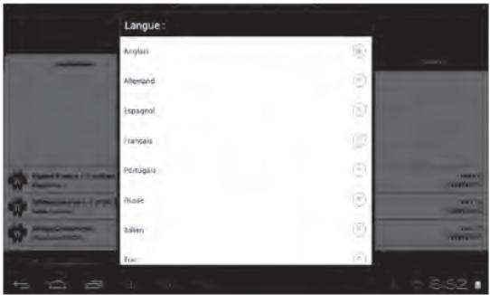 LEXIBOOK MASTERV2 3CARD - - Changer la langue du Lexibook® Market - 3