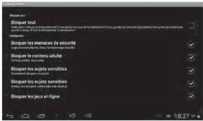 LEXIBOOK MASTERV2 3CARD - Le navigateur internet Lexibook® Protect - 9