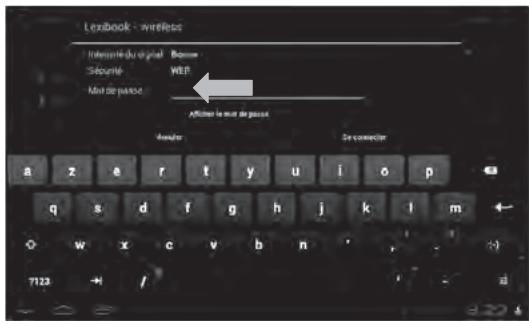 LEXIBOOK MASTERV2 3CARD - Comment activer la fonction Wi-Fi de la tablette - 7