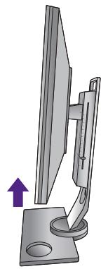 BENO XL2730Z - Déployez complètement le moniteur et inclinez-le. - 2