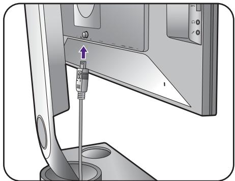 BENO XL2730Z - Connectez le S Switch au moniteur. - 3