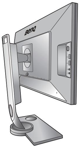 BENO XL2730Z - Retirez la base du moniteur. - 1