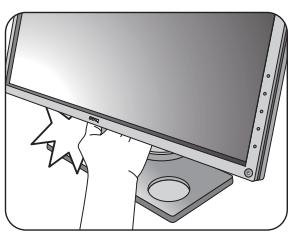 BENO XL2730Z - Ajuster la hauteur du moniteur - 4
