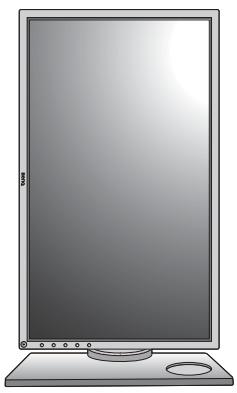 BENO XL2730Z - Faites pivoter le moniteur de 90 degrés dans les sens des aiguilles d'une montre comme illustré. - 3