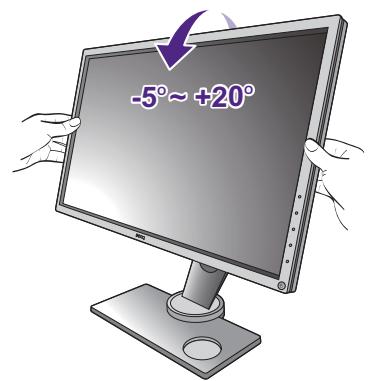 BENO XL2730Z - Incliner le moniteur - 1