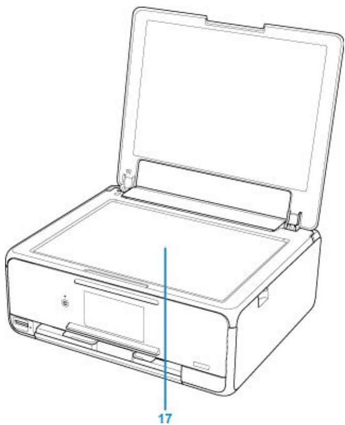 CANON TS8151 - guide bac disque - 1